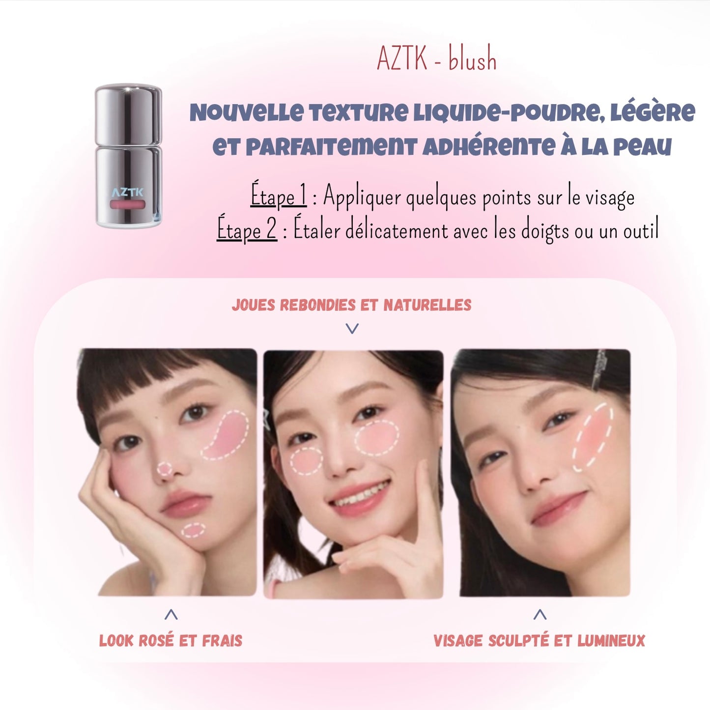 Blush Liquide AZTK – Jello Color Liquid Blush